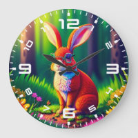 Red Bunny Sitzen auf Gras
