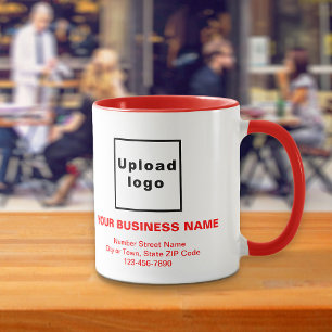 Red Business Brand Texte zur Combo-Tasse Tasse