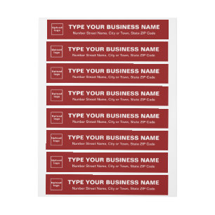 Red Business Wrap rund um das Rücksendeadresse-Lab
