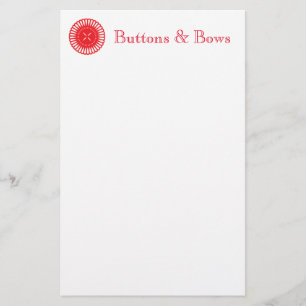 Red Button Briefpapier