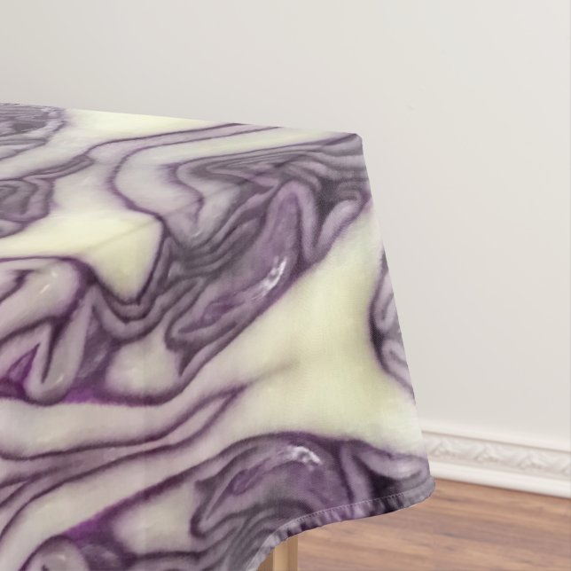 Red Cabbage Tischdecke (Beispiel)