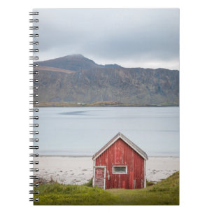 Red Cabin Ramberg Lofoten Notizblock