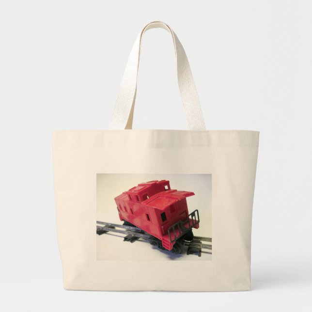 Red Caboose Jumbo Stoffbeutel (Vorne)