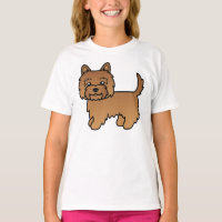 Red Cairn Terrier Niedlich Cartoon Dog