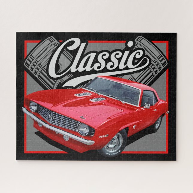 Red Camaro Puzzle (Horizontal)
