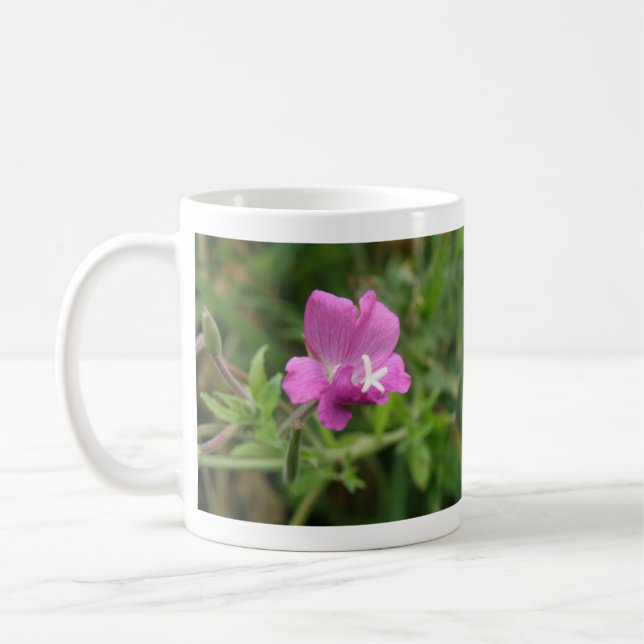 Red Campion Wildblume Tasse (Links)