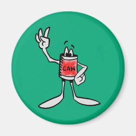 Red Can Creature Kitchen Fridge Magnet