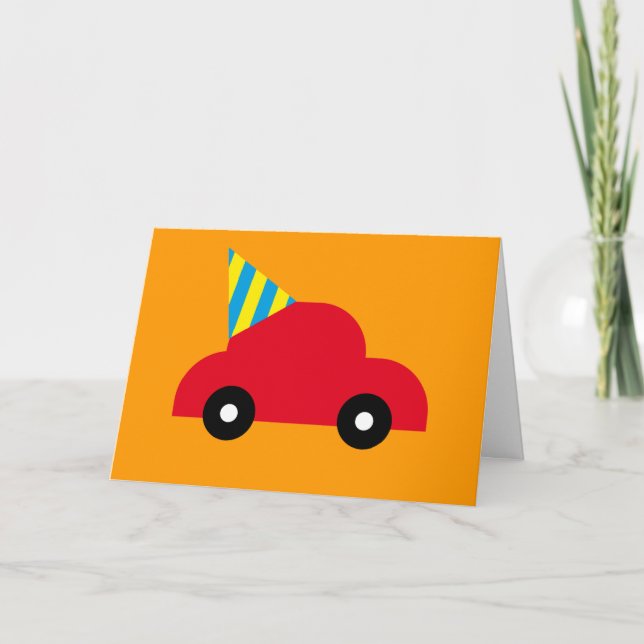 Red Car Karte (Vorderseite)