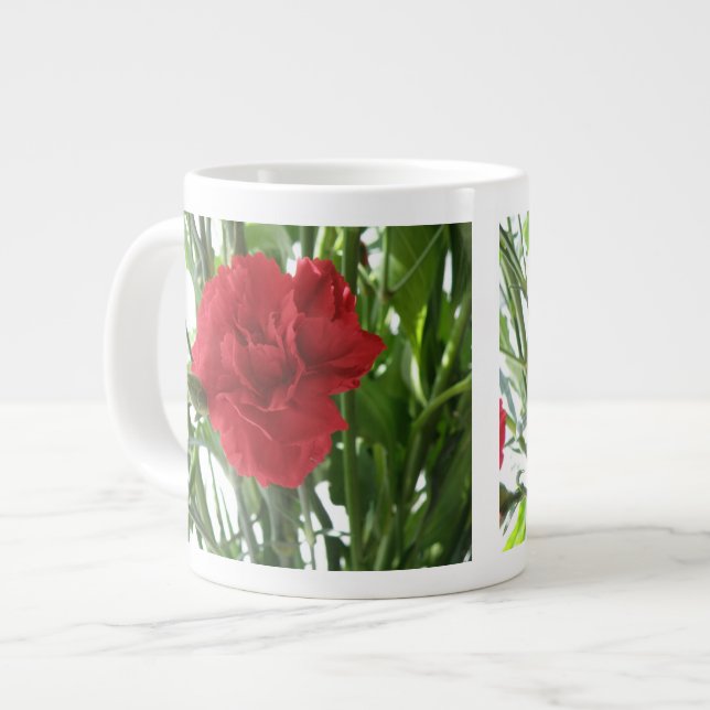 Red Carnation Tasse (Vorderseite Links)