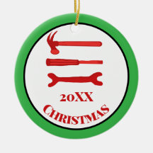 Red Carpenters Tools 2025 Weihnachten