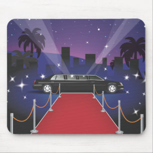 Red Carpet Celebrity Limo Mousepad