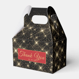 Red Carpet Gold Dust Gastgeschenk Box Geschenkschachtel
