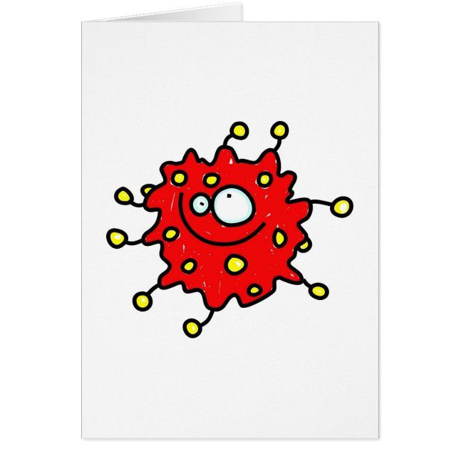 Red Cartoon Germ (Vorne)