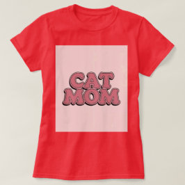 Red Cat Mama T - Shirt
