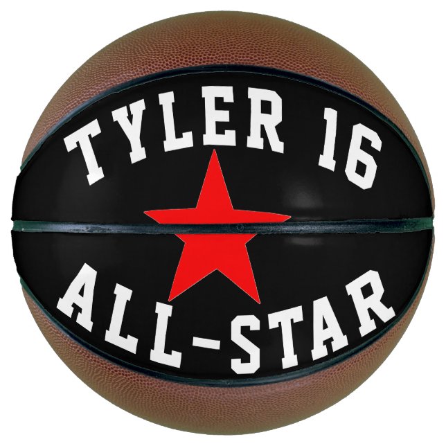Red Center Star Basketball (Vorderseite)