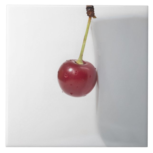 Red Cherry Berry Fliese (Vorderseite)