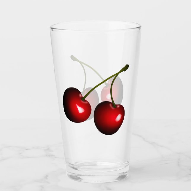Red Cherry Glass Glas (Vorderseite)