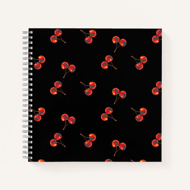 Red Cherry Notizbuch (Vorderseite)