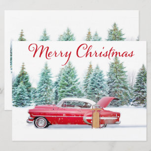 Red Chevrolet Weihnachten