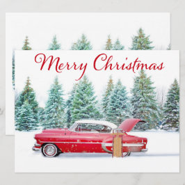 Red Chevrolet Weihnachten