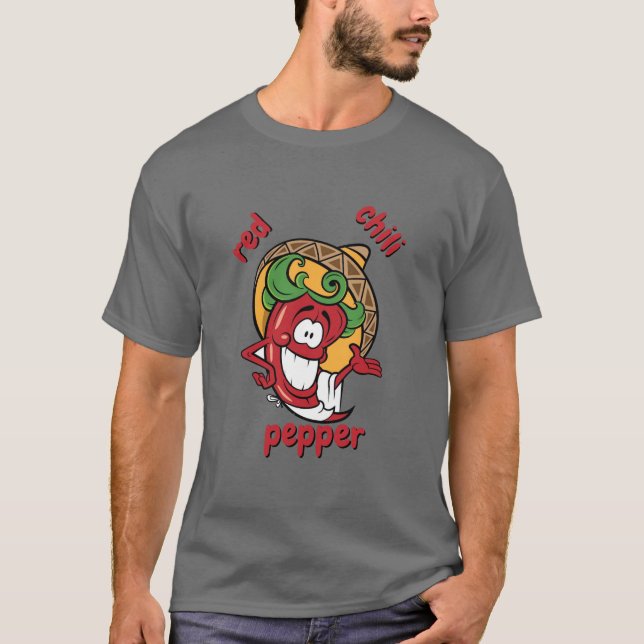 Red Chili Pepper T-Shirt (Vorderseite)