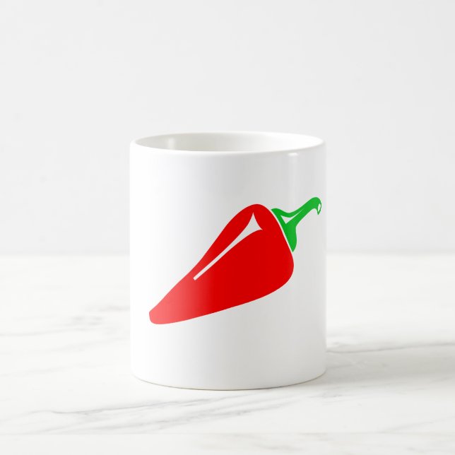 Red Chili Pepper Tasse (Mittel)