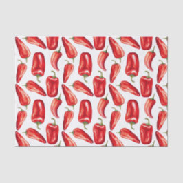 Red Chili Peppers Seidenpapier