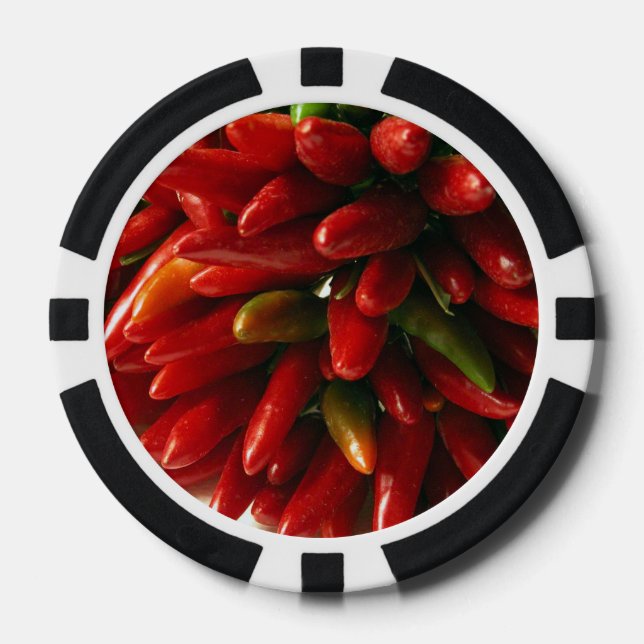 Red Chillis Pokerchips (Vorderseite)