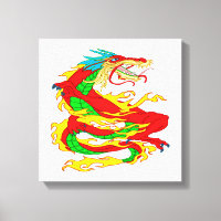 Red Chinese Dragon