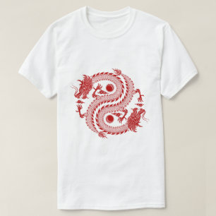 Red Chinese Dragon T-Shirt