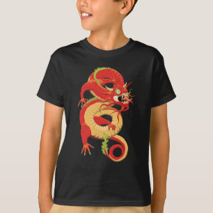 Red Chinese Dragon T-Shirt