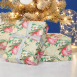 Red Christmas Balls Geschenkpapier<br><div class="desc">Papier in einer wunderschönen Rotweisskugel</div>