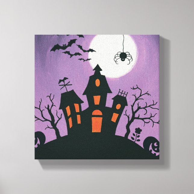 Red Christmas Decoration Joy Leinwanddruck (Vorderseite)