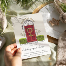 Red Christmas Door | Ferienhaus