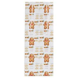 red Christmas  happy day and Christmas stocking Geschenktüte Für Weinflaschen