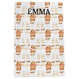 red Christmas happy day and Christmas stocking Mittlere Geschenktüte