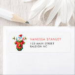 Red Christmas Santa Baby Dusche Rücksendeadresse<br><div class="desc">Fügen Sie Ihren Urlaubseinladungen eine festliche Touch mit unserem Red Christmas Santa Baby Shower Return Address Label hinzu. Dieses Label mit einem fröhlichen Santa Claus-Design auf einem lebendigen roten Hintergrund ist mit Schneeflocken und Wintergrün versehen, die den Urlaubssgeist Ihrer Babydusche perfekt ergänzen. Es ist eine elegante und praktische Methode, um...</div>