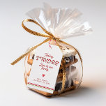 Red Christmas S'mores Baby Shower Fevor Tags Geschenkanhänger<br><div class="desc">Fügen Sie Ihrer Babydusche eine süße Touch mit den festlichen Festivalmarken der Weihnachtssterne hinzu. Mit einem spielerischen, mit Zuckerrohr gestreiften "S’more" Design und einer herzlichen Botschaft, sind sie perfekt, um unvergessliche, gemütliche Gastgeschenke zu schaffen, die Ihre Gäste in Liebe setzen werden. Passen Sie mit dem Namen und dem Datum des...</div>