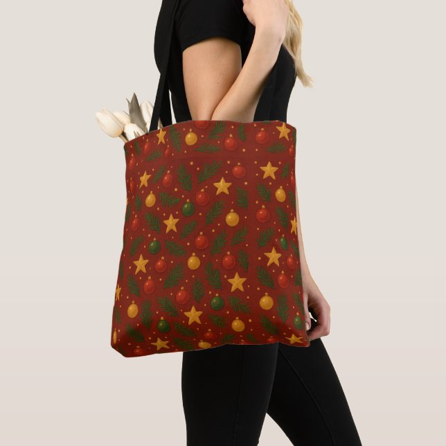 Red Christmas Tote Bag - Klassische Weihnachtsgesc (Von Nahem)
