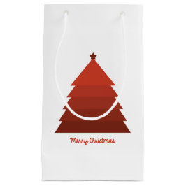 Red Christmas Tree Geschenktasche Kleine Geschenktüte