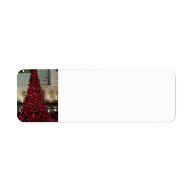 Red Christmas Tree - NYC (Vorne)