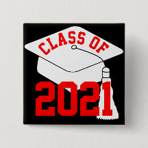 Red Class of 2024 Grad Cap