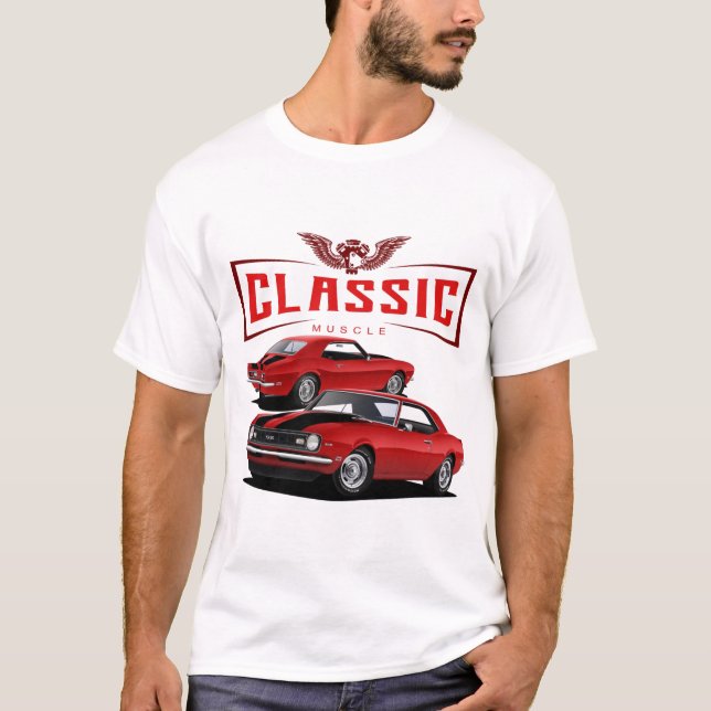 Red Classic Camaro T-Shirt (Vorderseite)