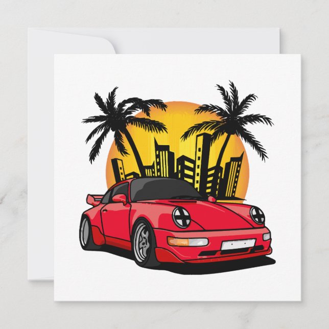 Red Classic Carrera - City Sunset (Vorderseite)