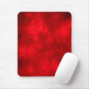 Red Cloud Effect Mouse Mat Mousepad