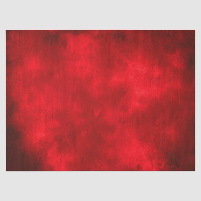 Red Cloud Effect Tissue Seidenpapier (Vorderseite)