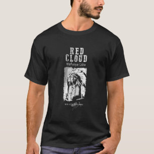 Red Cloud-Oglala Lakota Chief-Sioux Native America T-Shirt