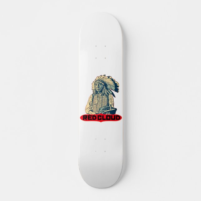 Red Cloud Skateboard (Vorne)