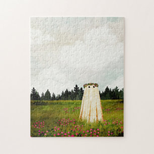 Red Clover Ghost Puzzle