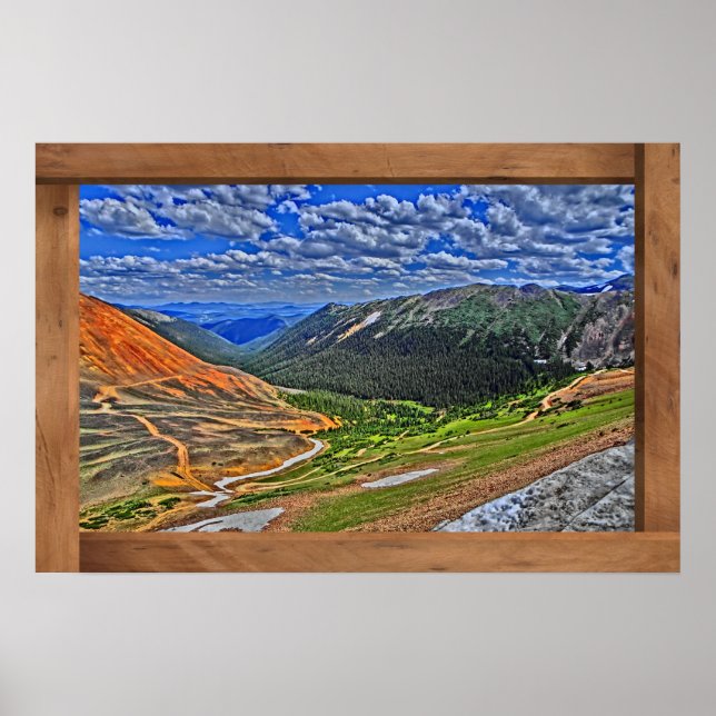 Red Cone Colorado heller Plakatdruck Poster (Vorne)
